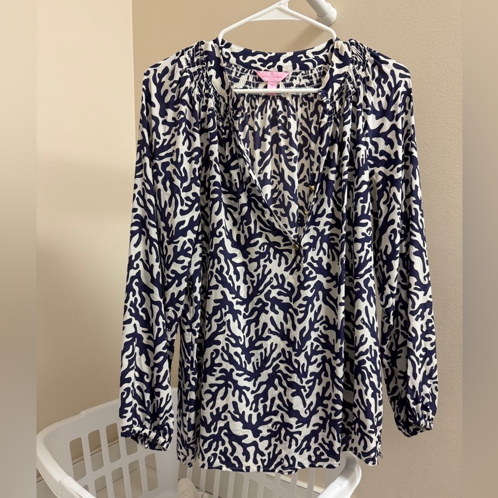 Lilly Pulitzer Elsa top GUC, size M